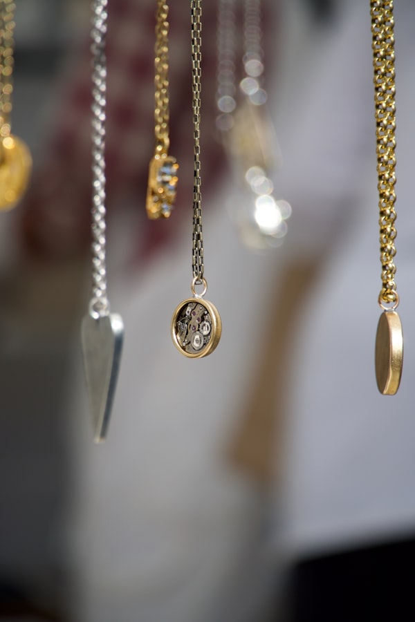 Silver jewellery collection